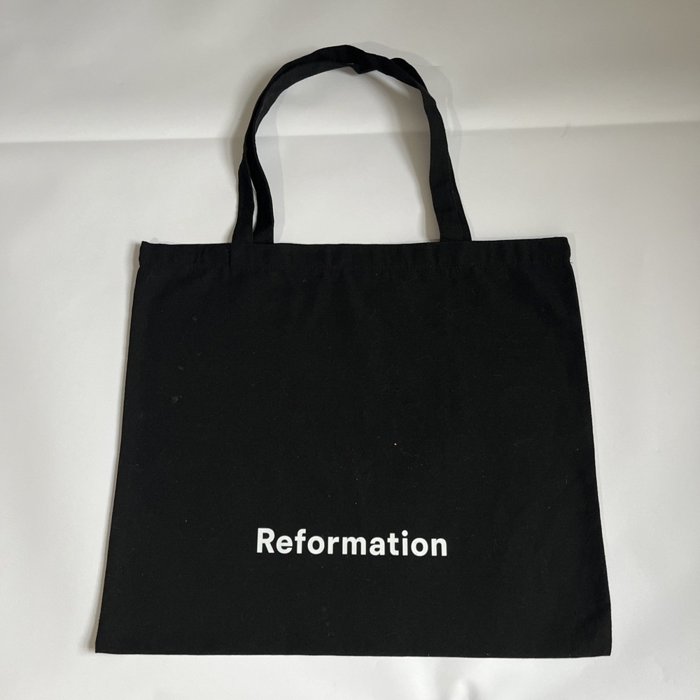 Reformation Classic Black Tote bag fabric Black‎